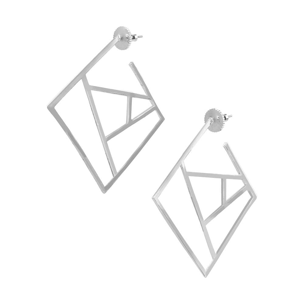 Caged Curiosity Earrings - Bold N' Italic