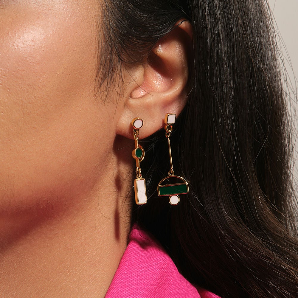 Dusk & Dawn Earrings - Bold N' Italic