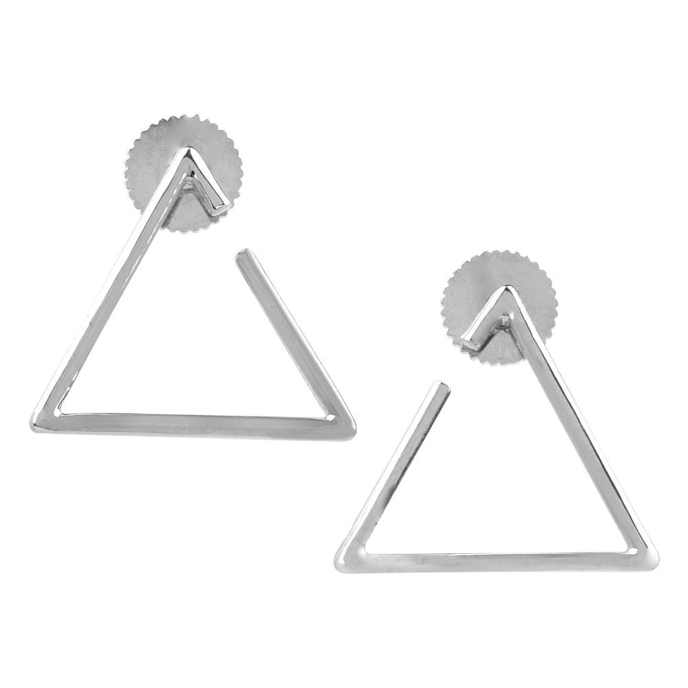 Edgy Triangle Earrings - Bold N' Italic