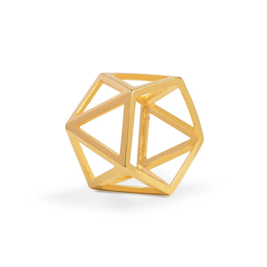 Geo Cube Ring - Bold N' Italic