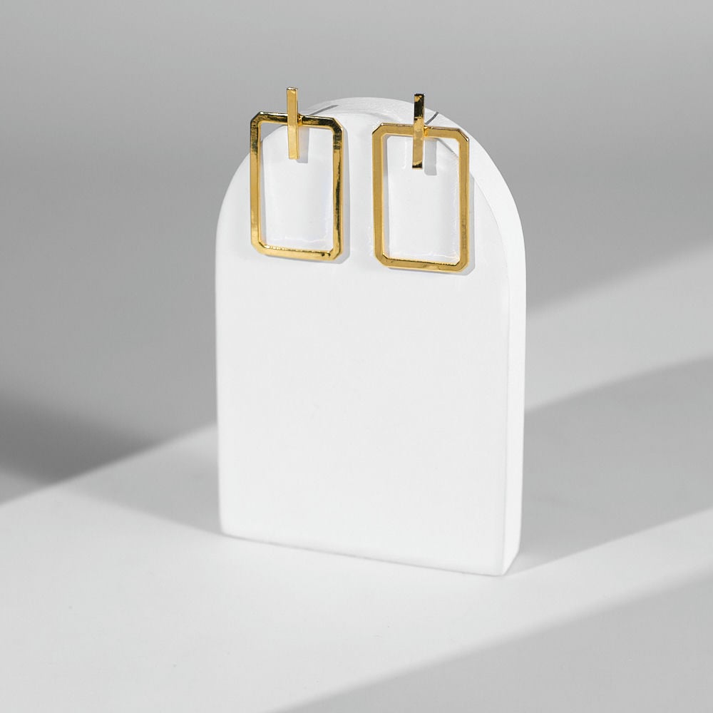 Gilded Mosaic Earring - Bold N' Italic